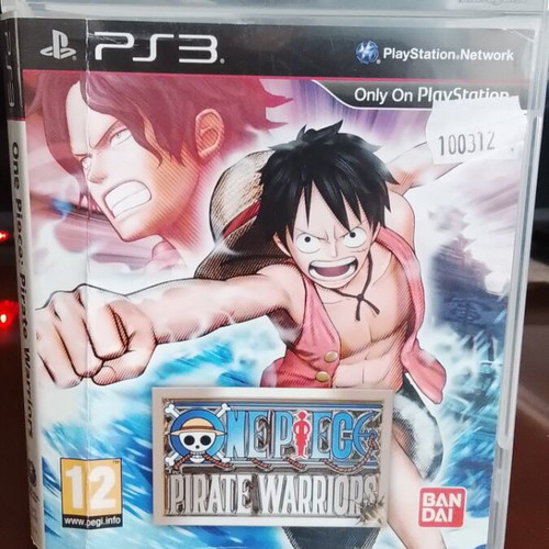 One Piece Pirate Warriors PS3 game like new with booklet