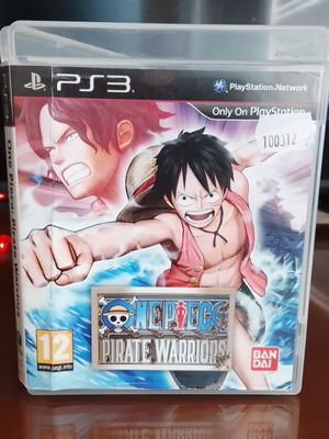 One Piece Pirate Warriors PS3 game like new with booklet