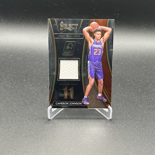 Cameron Johnson 2019 Panini Select Draft Selections Patch Rookie RC