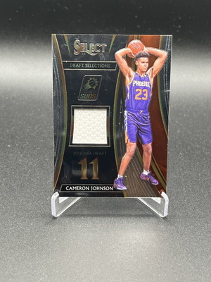 Cameron Johnson 2019 Panini Select Draft Selections Patch Rookie RC
