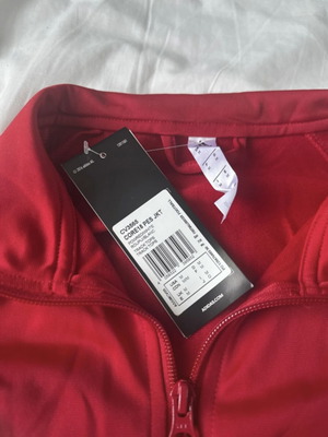 Adidas jacket new, red, size M
