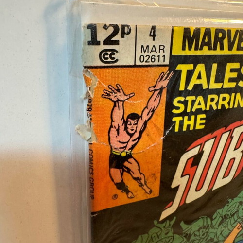 Marvel Comics Tales to Astonish Sub-Mariner #4 used