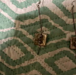 Handmade dangling earrings like new