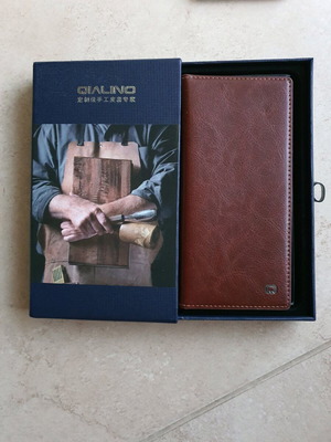 Θήκη Samsung Galaxy S23 Ultra Flip Wallet Δερμάτινη Qialino Νέα