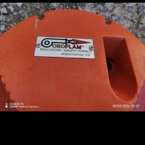 Oroflam oil burner used for boiler up to 50000 calories
