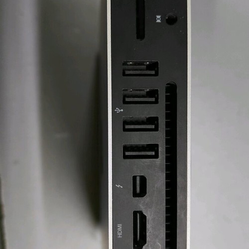 MacMini late2012 used with Intel Core i5, 4GB RAM, 500GB disk