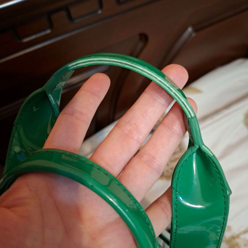 Armani Jeans handbag like new, rare green color