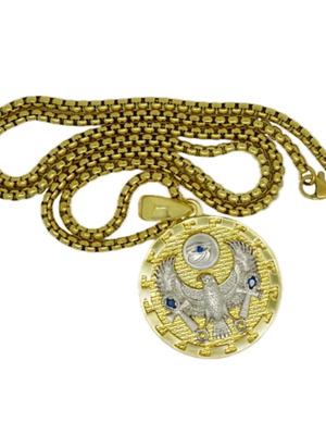 Handmade 18K Gold Plated Egyptian Necklace new