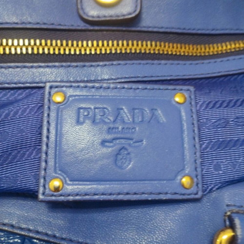 Prada Iris Vernice Weave Patent Leather Shoulder Tote, purple