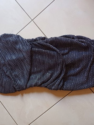 Dress stretch like new, black and gray, size M