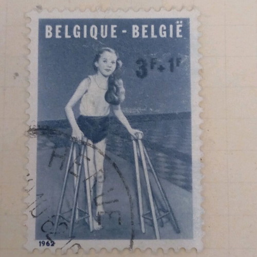 Belgium stamps 1962 like new, charity stamps