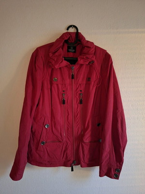 Madeleine jacket used, red, sporty style, size L
