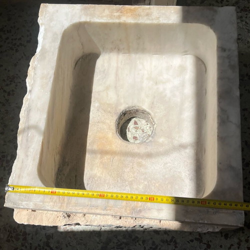Marble sink used