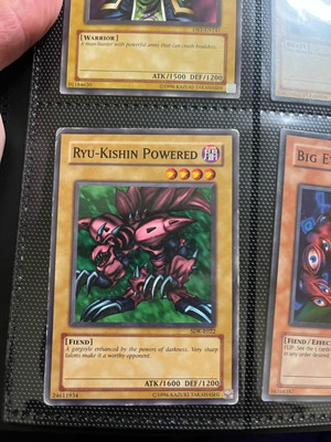 Ryu-Kishin Powered Yu-Gi-Oh! card like new
