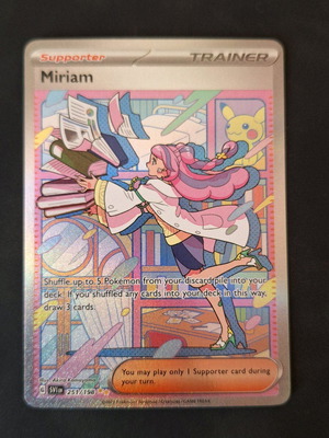 Pokemon card Miriam new