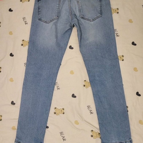 Pull & Bear denim pants used size L blue