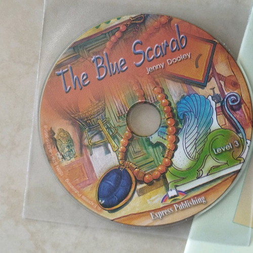 The Blue Scarab novel new, English