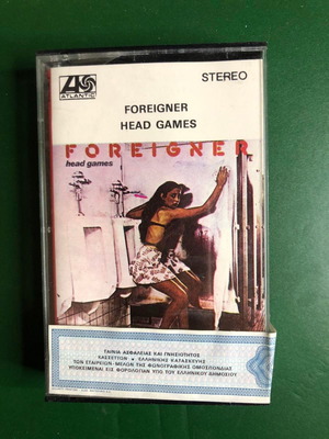 Foreigner Head Games 1979 cassette tape new, rock