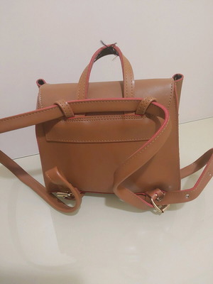 FRNC women's backpack bag like new, tan color