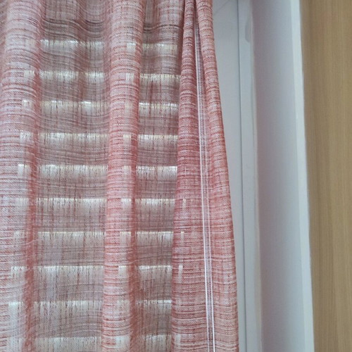 Plexiglass Curtain Rods Set of 3 New, 1.30m with Metal Ring