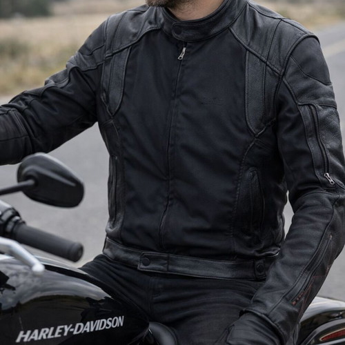 Rev'it leather motorcycle jacket size L refurbished