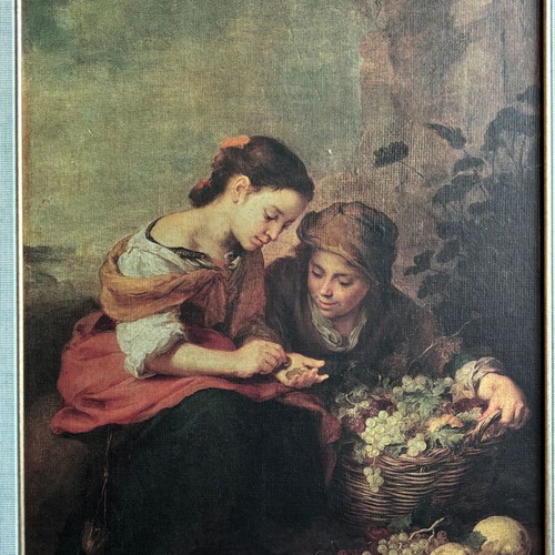 Reproduction The Little Fruit Seller by Bartolome Esteban Murillo like new