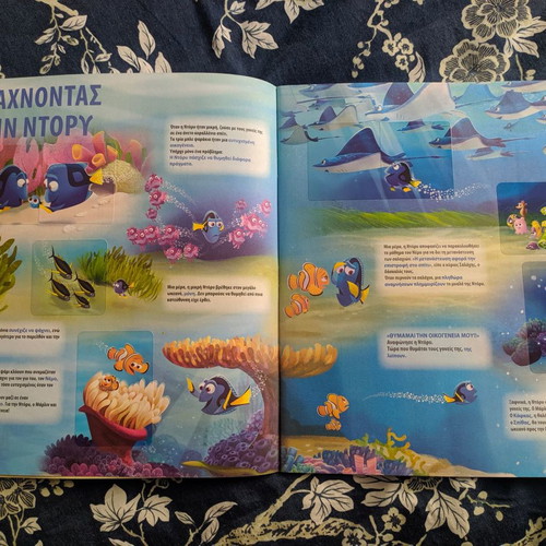 Panini Album Finding Dory 2016 completed new