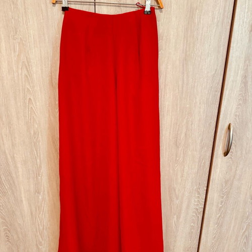 Ckontova red winter pants like new, size S/M