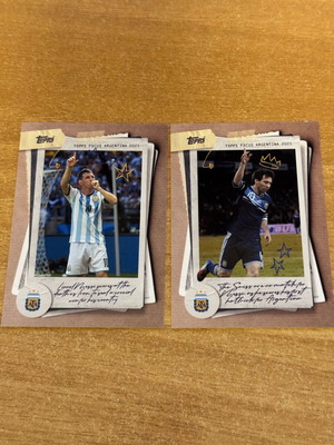 Topps Argentina Focus Lionel Messi πακέτο σαν καινούργιο
