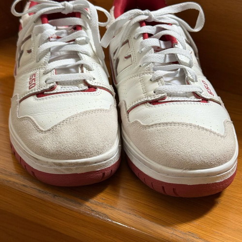 New Balance 550 men's sneakers size 47.5 like new, leather with suede details