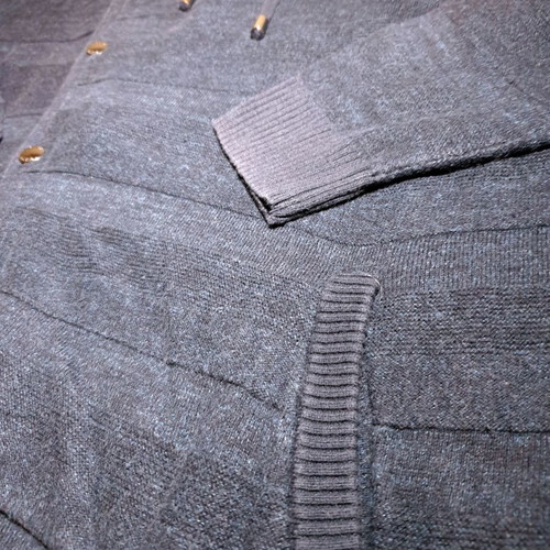 Guess men's blue cardigan with hood size M like new