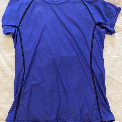 Puma Dry Fit Athletic Shirt Blue Size M