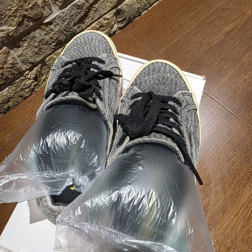 Γυναικείο παπούτσι πάνινο-τζιν Superga μεταχειρισμένο, γκρι νούμερο 38