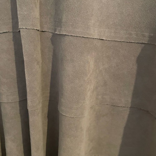Atmosphere vintage faux suede flared midi skirt used UK 16 EU 44