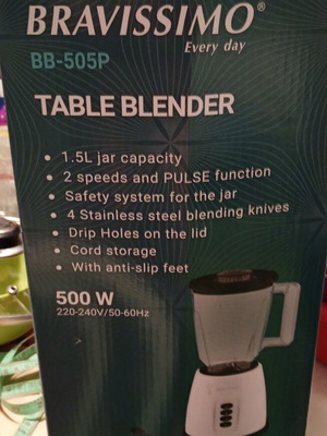 Bravissimo Blender new