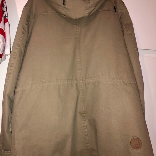 Emerson parka jacket used, size XL, beige