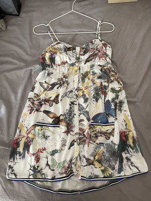 Attrattivo dress L with tropical floral print, like new