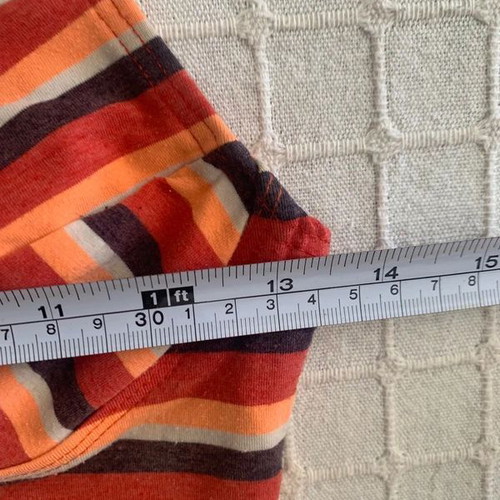 Y2K crop top XS used, multicolor