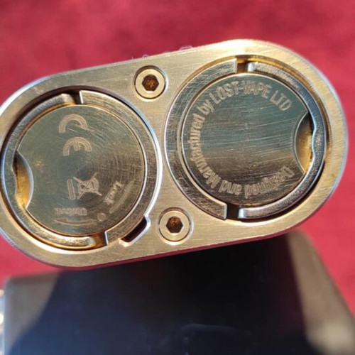 Lost Vape Furyan Squonk Mech Mod μεταχειρισμένο, μπρούτζινο με Ultem-Carbon Fiber