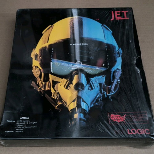 Jet (Sublogic) (Amiga) like new, complete in box