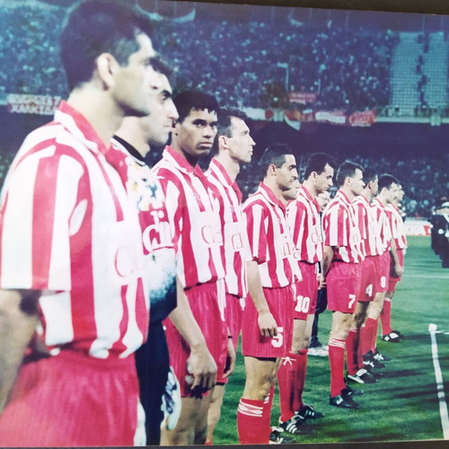 Olympiacos large authentic photo like new