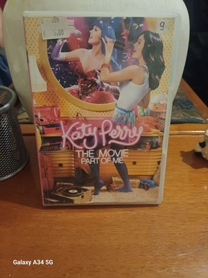 Katy Perry The Movie Part of Me DVD like new, subtitles