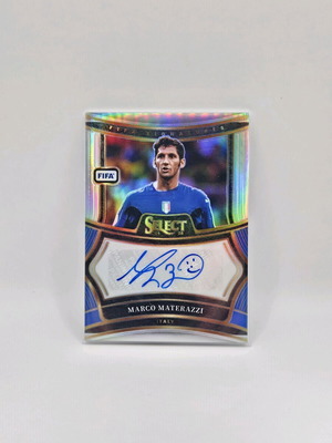 Panini Select FIFA Marco Materazzi Silver Prizm Autograph σαν καινούργιο