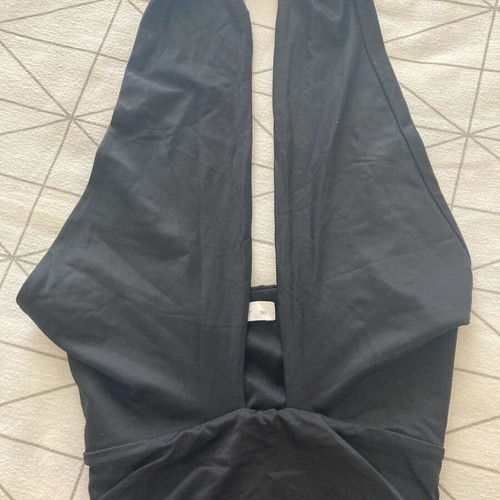 Black dress like new, size XXS, made from recycled materials