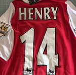 Arsenal Home Jersey 2003/04 Invincibles Henry #14 Large