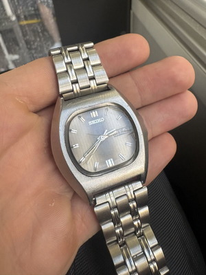 Seiko Automatic men's watch used, 17 jewels, silver