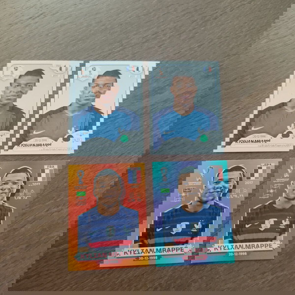 Mbappe Panini World Cup stickers