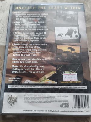 Wild Wild Racing PS2 used, fully functional