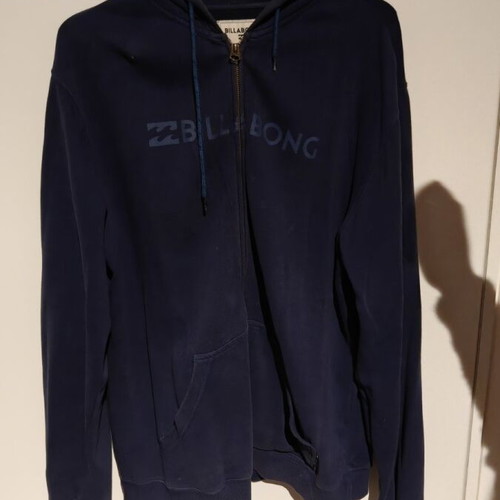 Billabong sweatshirt jacket used, blue, size XL