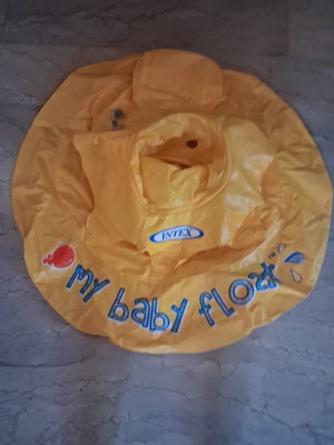 Intex My Baby Float inflatable baby seat like new
